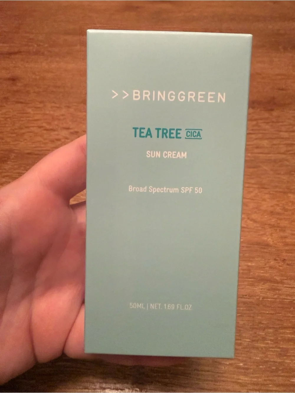 Tea Tree Cica Sun Cream SPF 50 - Mint